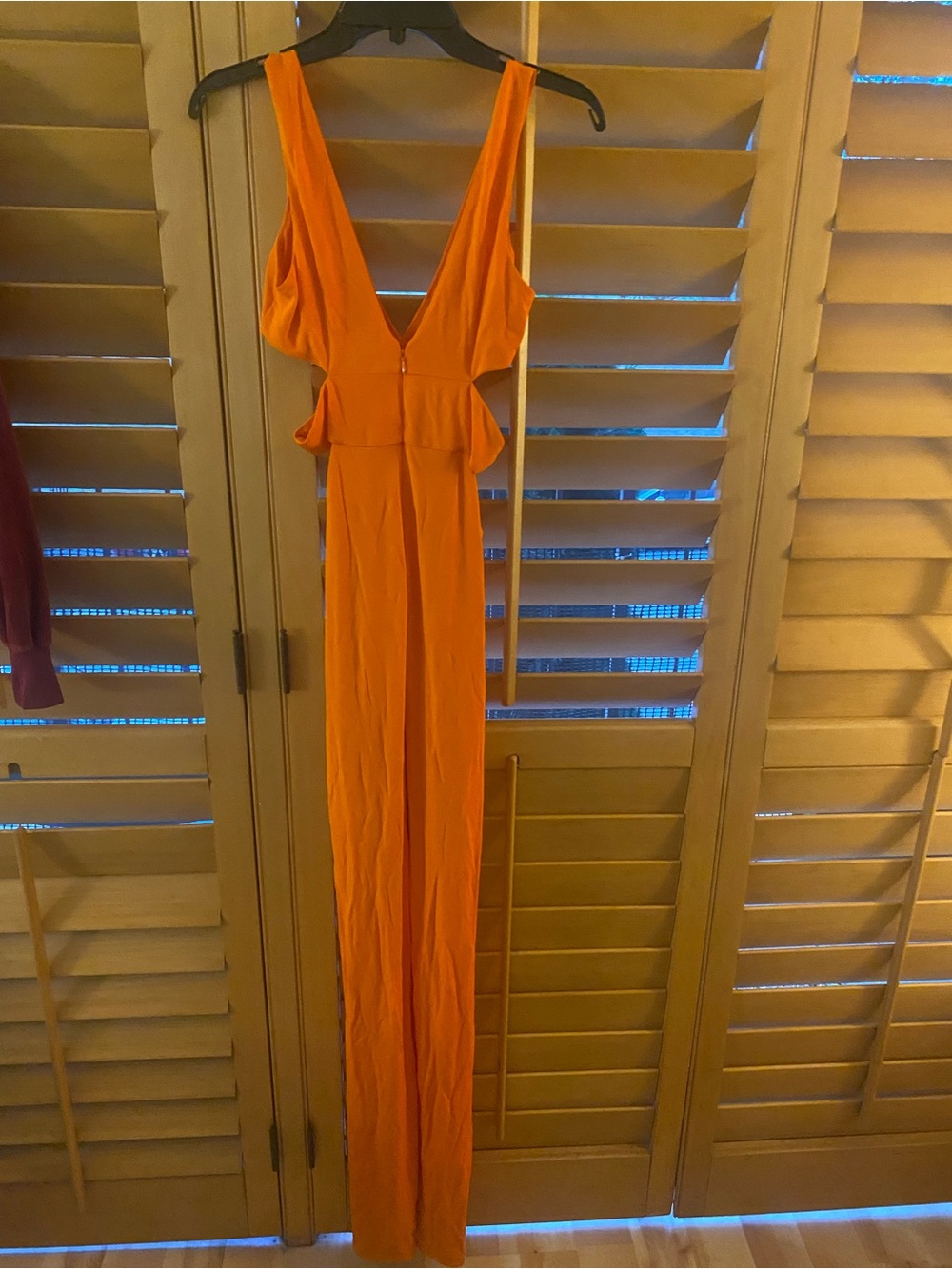 Ramy Brook Cara Cutout Column Slit Gown - Picture 5 of 7